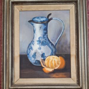 Pitcher and orange