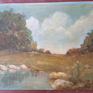 Flowers on a pond PA