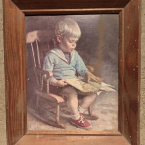 Boy and red shoes PR