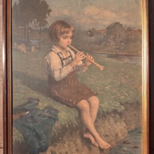 Boy with recorder PR